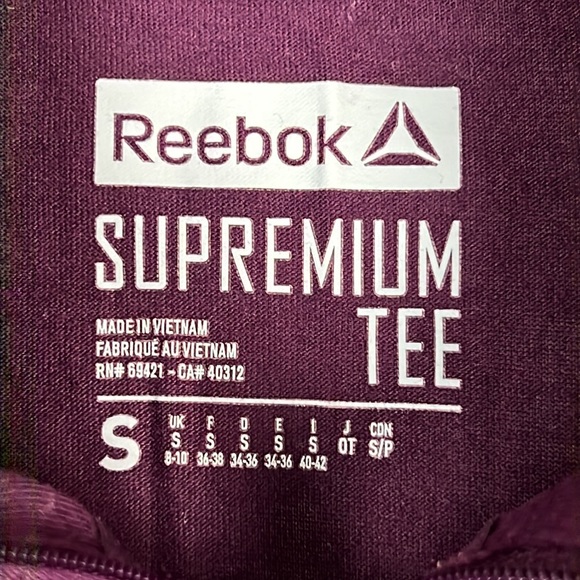 Women's Reebok Workout Ready Supremium 2.0  1/4 Zip Size: S - Picture 1 of 5